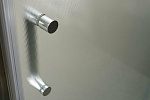 Душевой уголок BelBagno Uno-195 80x80x195 стекло рифленое, профиль хром (UNO-195-A-2-80-P-Cr)