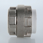 Сгон PP-R 63 мм VALTEC (латунь, белый) VTp.763.0.063