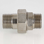 Сгон прямой 3/4" НН Valtec (никель) (VTr.728.N.0005)