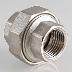Сгон прямой 1 1/4" ВВ Valtec (никель) (VTr.340.N.0007)