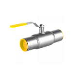 Кран шаровый приварной DN 50 PN 40 LD (сталь 20, L-215 мм.) (КШ.Ц.П.050.040.Н/П.02)