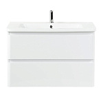 Тумба подвесная BelBagno Albano-CER 80 см Bianco Lucido (Albano-CER-800-2C-SO-BL)