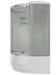 Кабина гидромассажная Erlit 135х135 стекло матовое, профиль хром (ER 4335T-W3)