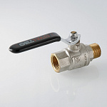 Кран 3/4" ВН шаровый Valtec Perfect (чёрная ручка) VT.315.N.05