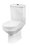 Унитаз-компакт AM.PM Spirit V2.0 FlashClean 370х635х850 с сиденьем Spirit V2.0 slim wrap-over, микролифт C707858WH (C708600SC)