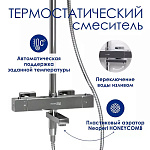 Душевая система WasserKRAFT хром (A199.069.103.010.CH Thermo)