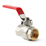 Кран 1 1/2" ВВ шаровый Pro Aqua (красная ручка) (FWL51-f40-f40s)