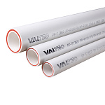 Труба PP-R 32 мм армированная стекловолокном VALTEC PP-FIBER PN 20 (белая, штанга 4 м.) VTp.700.FB20.32