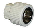 Переход PP-R 25*3/4"В "Pilsa" (белый, латунь) (80417)