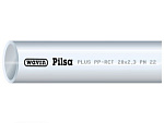 Труба PP-RCT Pilsa PLUS 25*2,8 в штанге PN 22  "Pilsa" (белая) (82005)