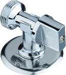 Кран угловой 1/2"*3/4" НН шаровый с чашкой TeRma (тип L94) (33730)