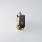 Кран 1/2" ВН шаровый Valtec Perfect (чёрная ручка) VT.315.N.04