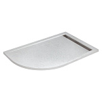 Душевой поддон из искусственного мрамора Cezares 100x80x3 белый (TRAY-AS-RH-100/80-3-W-R)