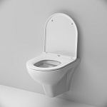 Унитаз подвесной AM.PM Gem с сиденьем, белый (C901700SC)