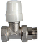 Клапан термостатический прямой 3/4" TeRma (никель) (33973)