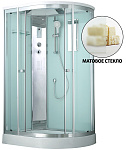 Душевая кабина с гидромассажем Timo T-8802F L 120x85x220 стекло матовое, профиль хром (T-8802F L)