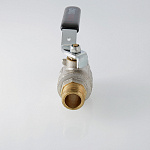 Кран 1/2" ВН шаровый Valtec Perfect (чёрная ручка) VT.315.N.04