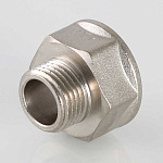 Переход 1/2"Нх1"В Valtec (никель) (VTr.592.N.0604)