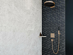 Смеситель для душа Hansgrohe Ecostat Square с термостатом белый (15714700)