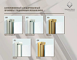 Душевая дверь Vegas Glass 175х190 EP-2F 175 01 01 L стекло прозрачное