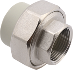 Сгон PP-R 50*1 1/2"В FV-Plast (латунь, серый) (AA236050064)