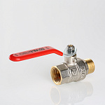 Кран 1 1/2" ВН шаровый Valtec Base (красная ручка) VT.215.N.08