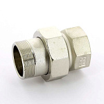Сгон прямой (американка) 1 1/2" ВН Tiemme (никель) 1500251 / 1555N000808