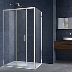 Душевой уголок Vincea Alpha VSR-3AL 1100х800x1900 стекло прозрачное, профиль хром (VSR-3AL8011CL)