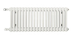 Радиатор стальной Zehnder 2026/4 №1270/7610 4 секций 1/2" RAL 9016 подключение боковое универсальное