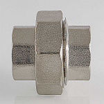 Сгон прямой 1 1/4" ВВ Valtec (никель) (VTr.340.N.0007)