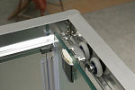 Душевой уголок BelBagno Unique 110x80x190 стекло прозрачное, профиль хром (UNIQUE-AH-1-110/125-80-C-Cr)