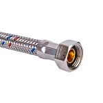 Подводка гибкая для смесителя 800 мм. 1/2"*М10 L=35 мм. (нерж. сталь) SHF-0048-351015