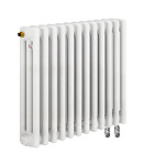 Радиатор стальной Zehnder 3180/5 №V001/V002 5 секций 1/2" RAL 9016 подключение нижнее универсальное