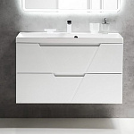 Тумба подвесная BelBagno Vittoria 100 см Bianco Lucido (Vittoria-1000-2C-SO-BL-P)