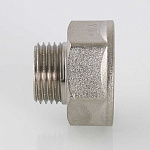 Переход 1/4"Нх1/2"В Valtec (никель) (VTr.592.N.0402)