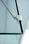 Душевой уголок Cezares Slider 90x90x195 стекло прозрачное, профиль хром (SLIDER-A-2-90/100-C-Cr)