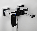 Смеситель для ванны и душа WasserKRAFT Aller с коротким изливом (1061)