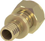 Соединение прямое с накидной гайкой TECEflex 16х3/4" ВР (латунь) (767570)