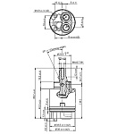 Аэратор Lemark NEOPERL CASCADE SLC М24 внутренний с функцией самоочистки (NP13301SLC-BL)