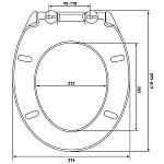 Сиденье для унитаза Berges Optim SO белое, c soft-close (11303)
