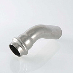 Угол 42*45 однораструбный Valtec (нерж.ст., пресс) (VTi.958.I.004242)