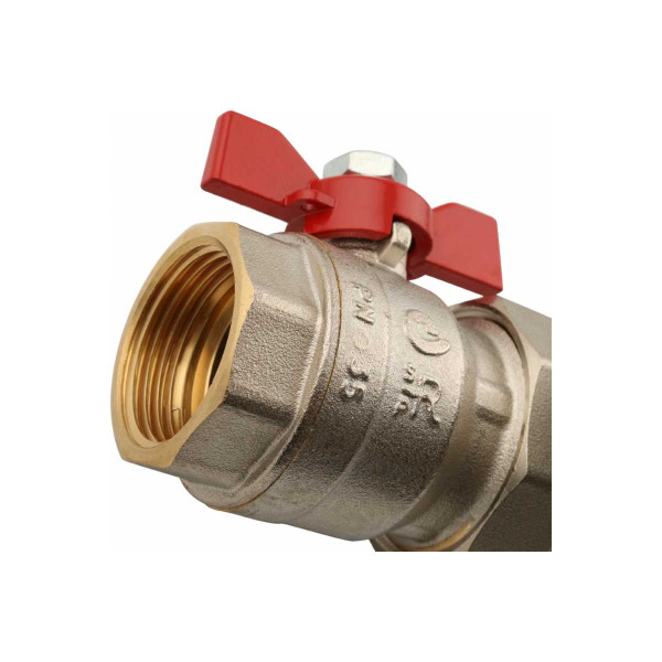 Коллекторная группа 9 отводов 1"x3/4"(18)EK в сборе с расходомерами Stout (латунь) (SMB-0473-000009) Коллекторная группа 9 отводов 1"x3/4"(18)EK в сборе с расходомерами Stout (латунь) (SMB-0473-000009)