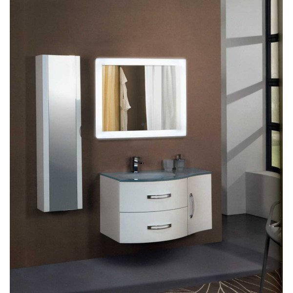 Зеркало Континент Relaх 100х70 с LED подсветкой и сенсорным выключателем Зеркало Континент Relaх 100х70 с LED подсветкой и сенсорным выключателем